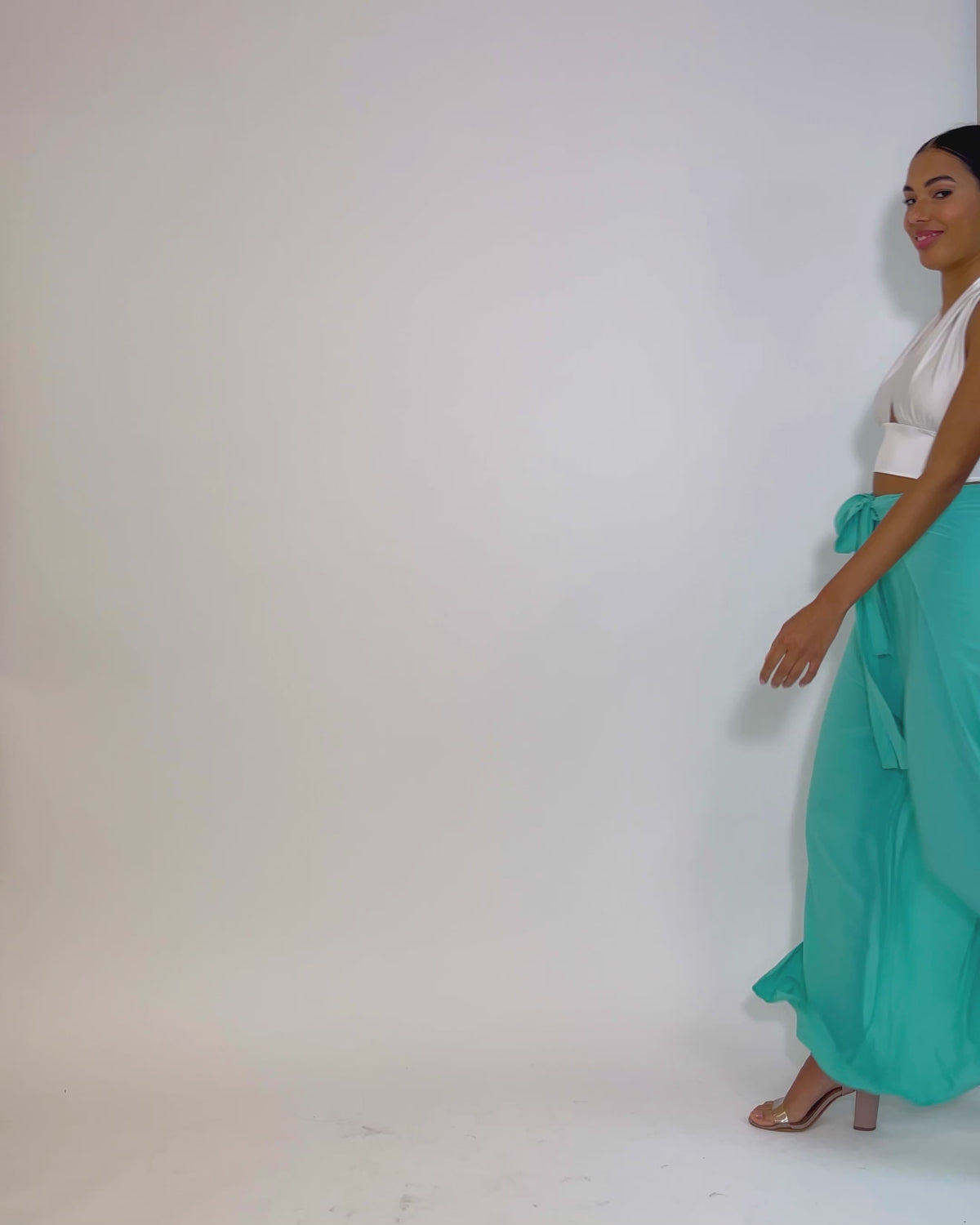 Pant to Jumpsuit - Sea Foam