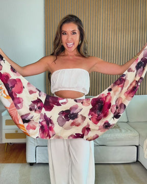 Reversible Scarf Top