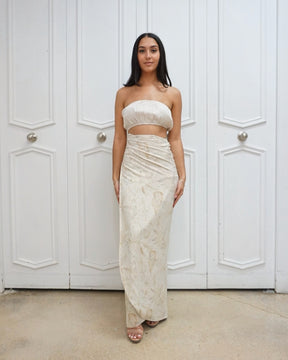 Reversible Wrap Skirt - Linen
