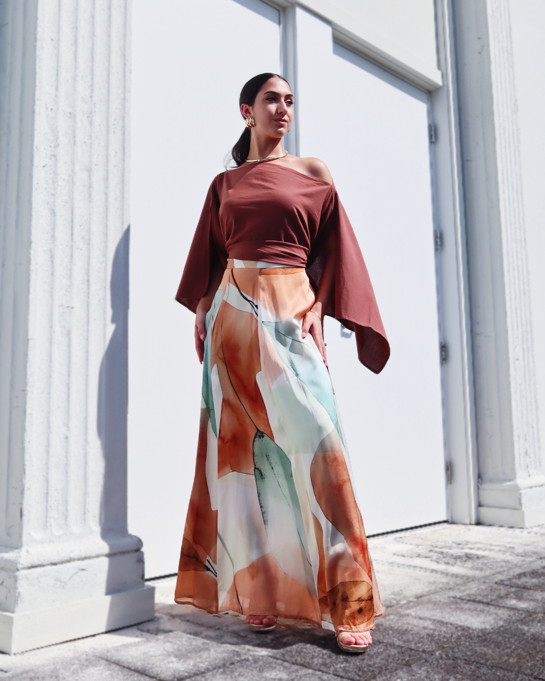 Show Skirt - Autumn Bloom