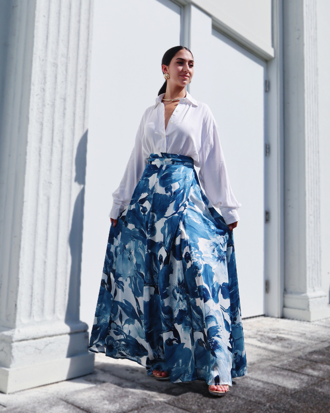 Show Skirt - Riviera Bloom