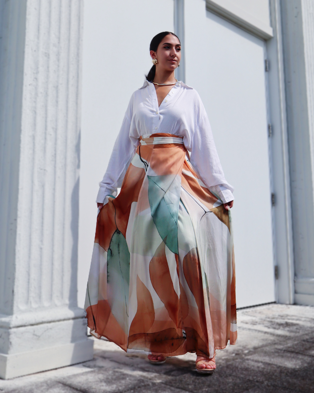 Show Skirt - Autumn Bloom