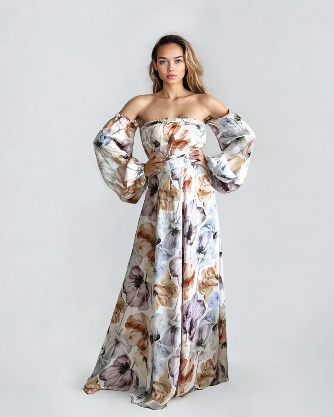 Show Skirt - Amber Bloom