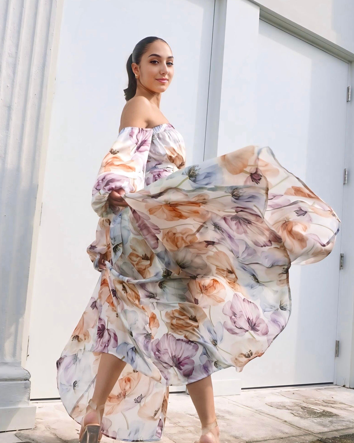 Show Skirt - Amber Bloom