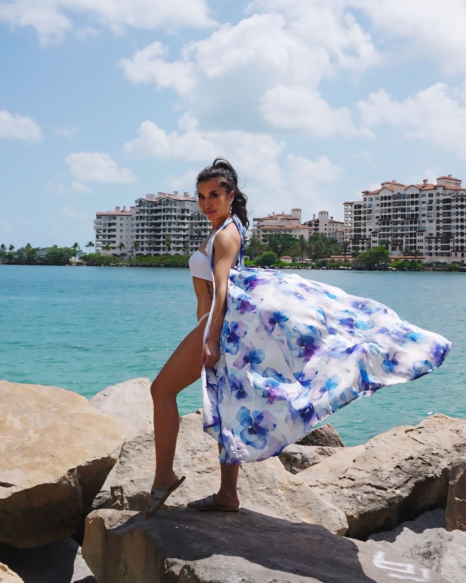 Show Skirt - Azzurra Bloom