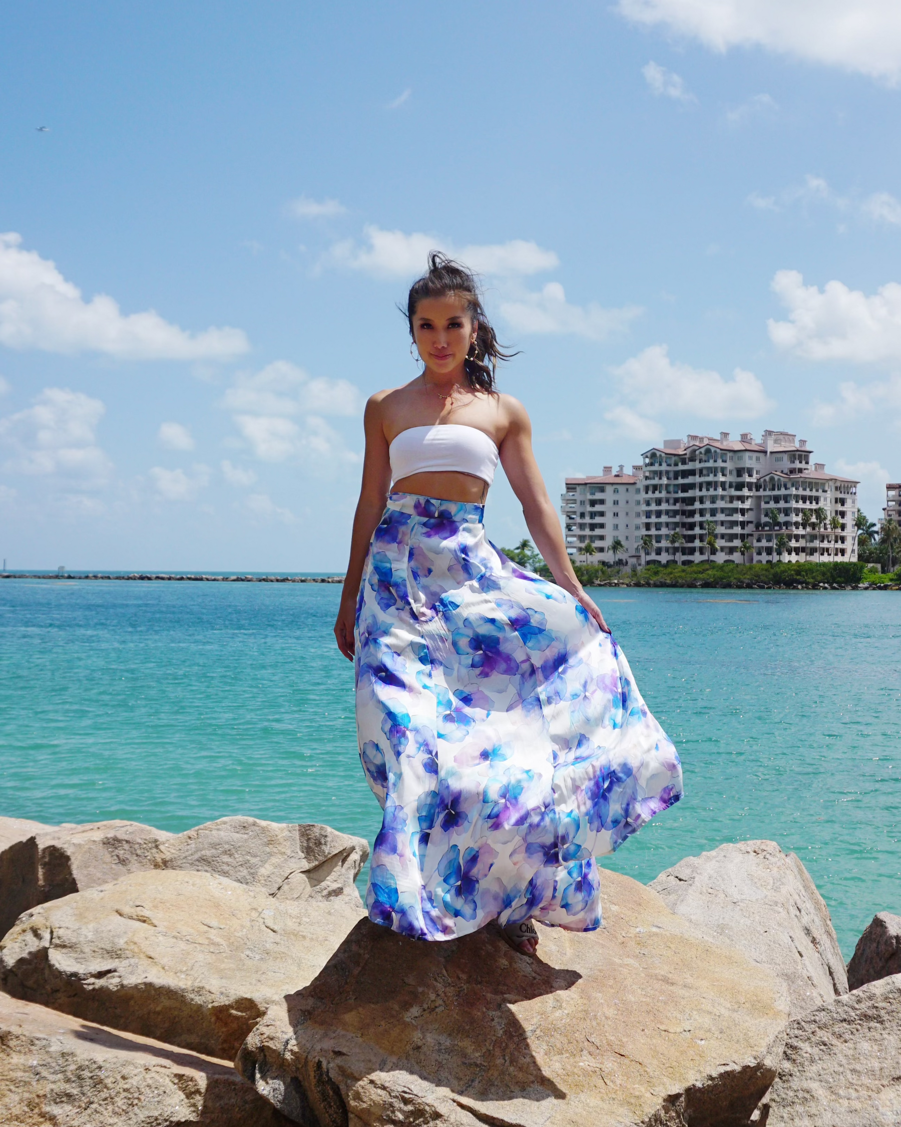 Show Skirt - Azzurra Bloom