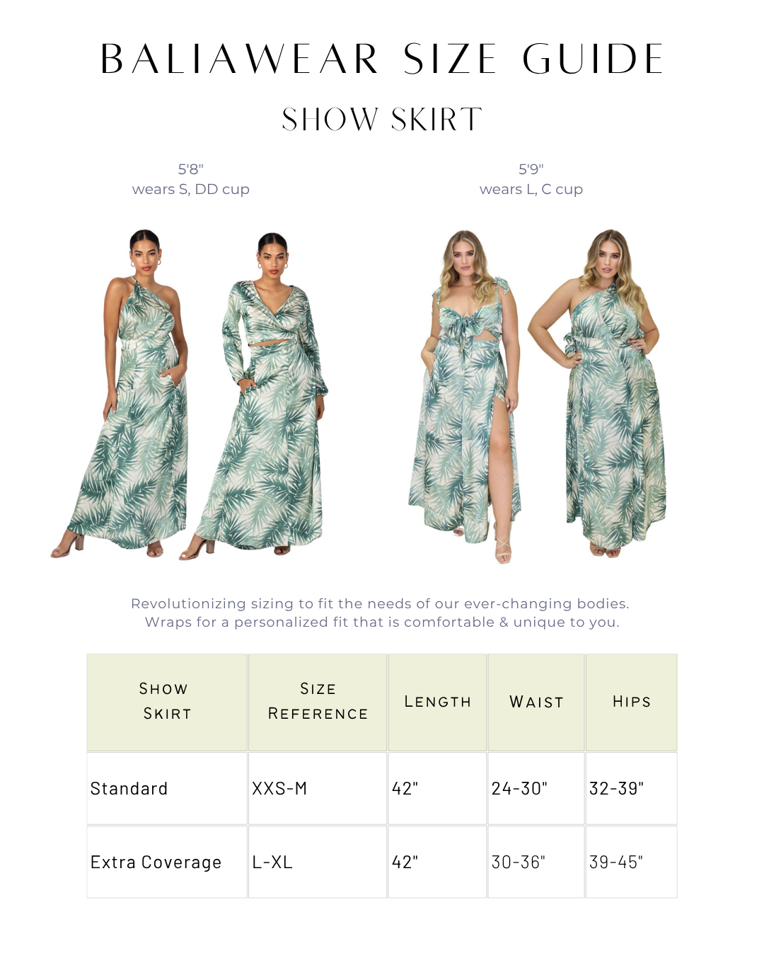 Show Skirt - Chiffon