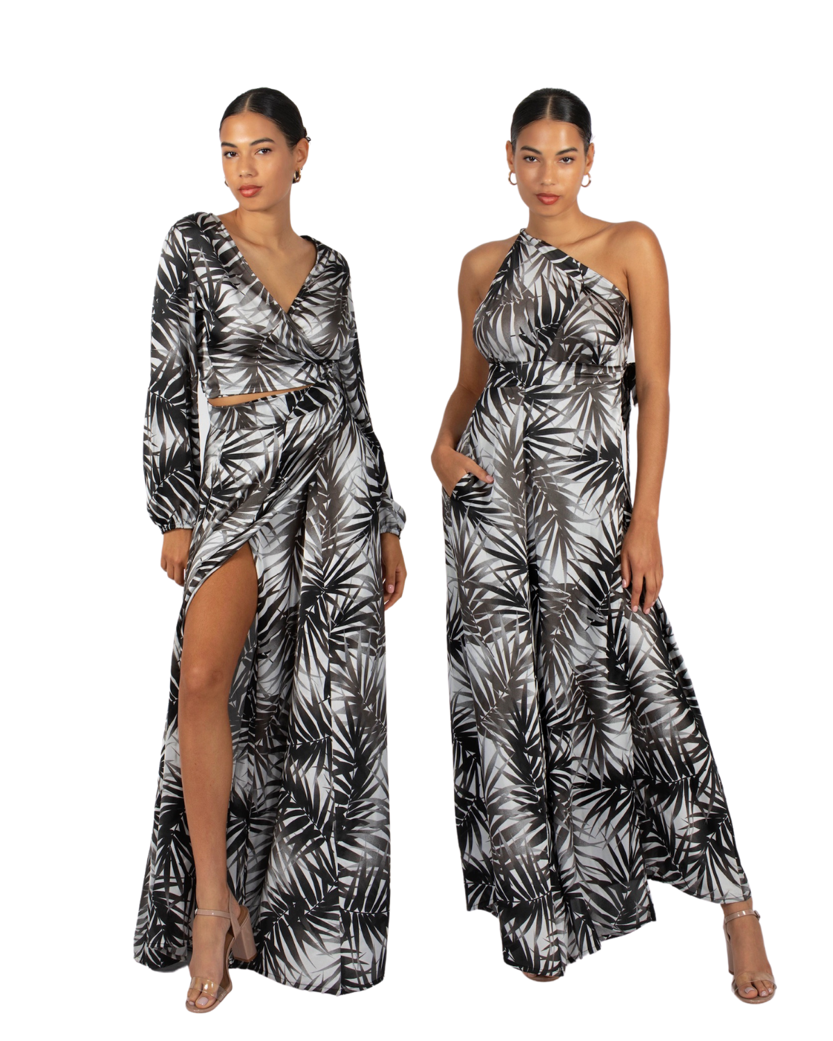 Paradise Black_model1 Des:Model is 5’7” and wears size XS-S and US 0