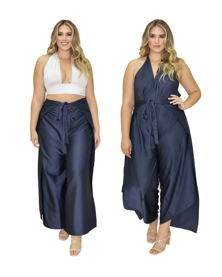 Satin Pant to Jumpsuit Pants to Jumpsuit Baliawear